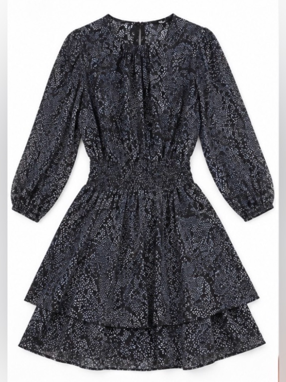 Rails Inez Slate Python Print Mini Dress Size Small - Picture 2 of 6